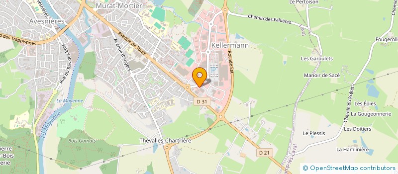 localisation de l'entreprise PERENNIA à LAVAL