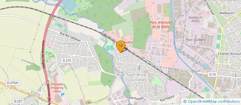 localisation de l'entreprise PERENNIA DGD INVEST  SAINT-BRICE-COURCELLES