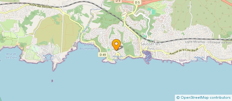 localisation de l'entreprise PERENNIAL  SAUSSET-LES-PINS