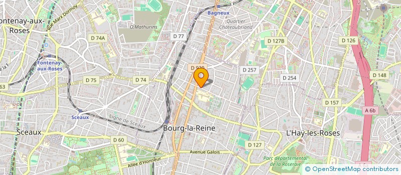 localisation de l'entreprise PERENNIS à BOURG-LA-REINE