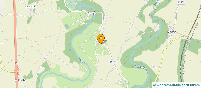 localisation de l'entreprise PERENOVA  SEMBLANCAY