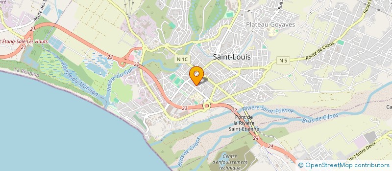 localisation de l'entreprise PERES CARMES - PAROLE DE CHAQUE JOUR à SAINT-LOUIS