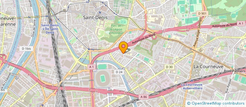 localisation de l'entreprise PERES DE SOUSA METAL ENVIRONNEMENTS à SAINT-DENIS