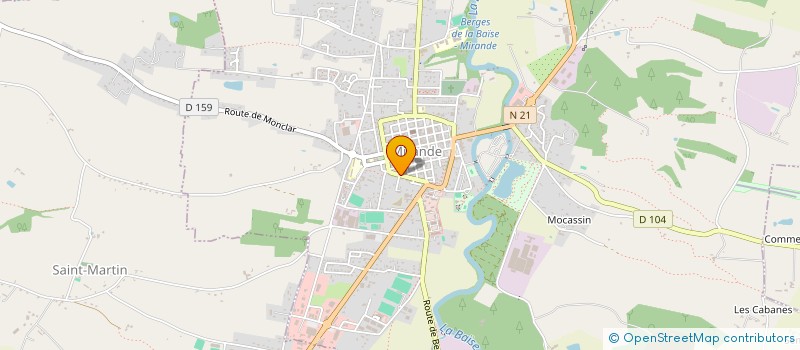 localisation de l'entreprise PERES ET FILS à SAINT-MICHEL
