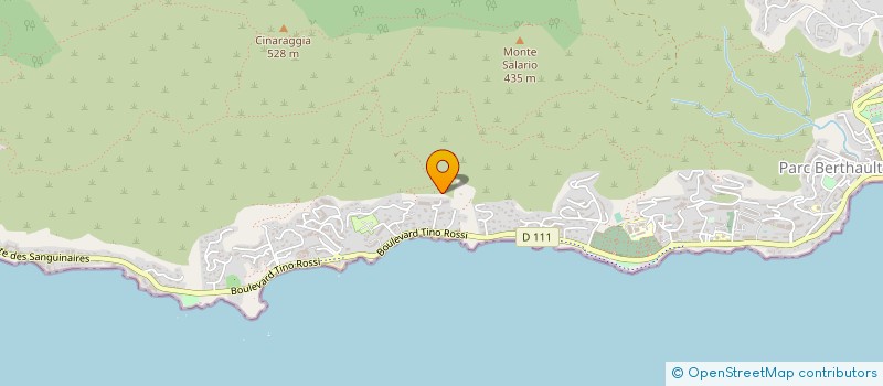 localisation de l'entreprise PERES OBSTETRIQUE à AJACCIO