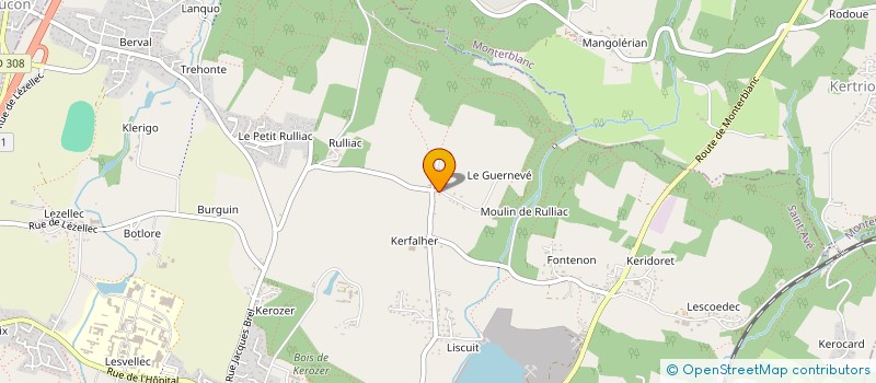 localisation de l'entreprise PERES PAYSAGES  SAINT-AVE