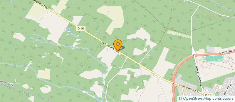 localisation de l'entreprise PERES VINCENT  SAINT-PAUL-LES-DAX