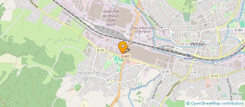 localisation de l'entreprise PERESTRELO  NOIDANS-LES-VESOUL