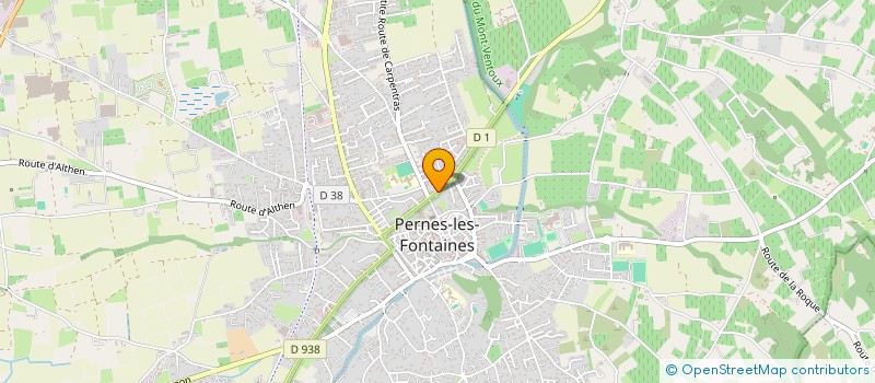 localisation de l'entreprise PERETTI RENUCCI  PERNES-LES-FONTAINES