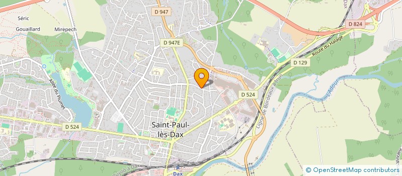 localisation de l'entreprise PERETTO & PERETTO ARCHITECTES 40  MEES