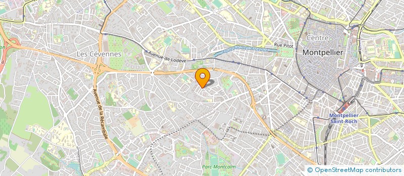 localisation de l'entreprise PEREZ 34 à MONTPELLIER
