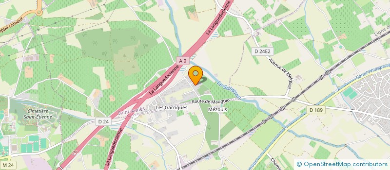 localisation de l'entreprise PEREZ à MAUGUIO