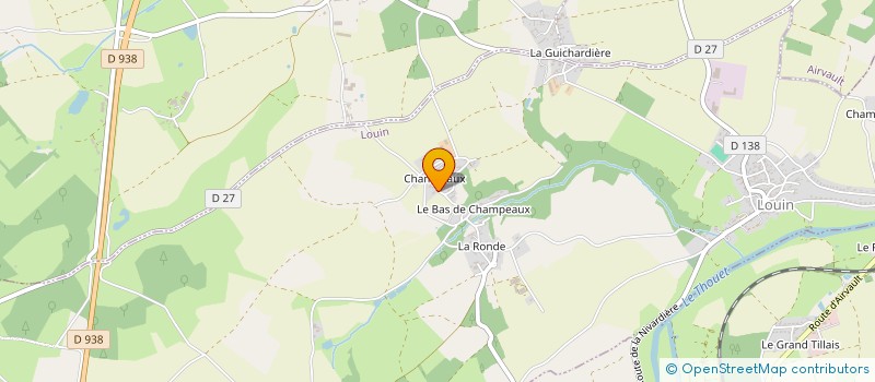 localisation de l'entreprise PEREZ  AIRVAULT