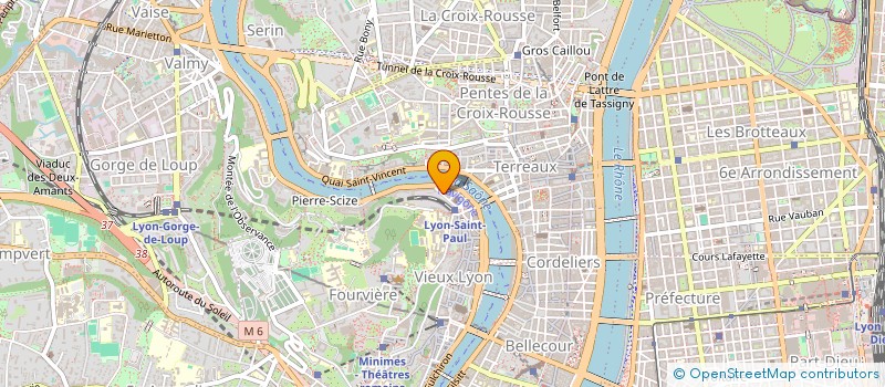 localisation de l'entreprise PEREZ  LYON