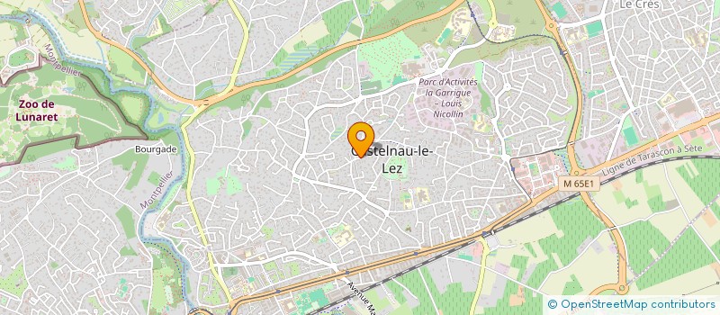 localisation de l'entreprise PEREZ  CASTELNAU-LE-LEZ