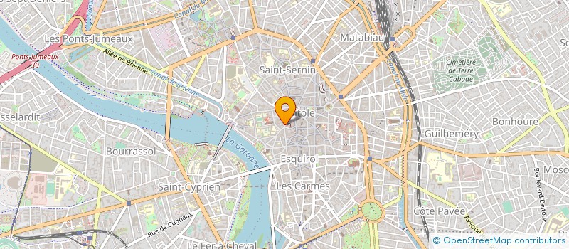 localisation de l'entreprise PEREZ & ASSOCIES à TOULOUSE