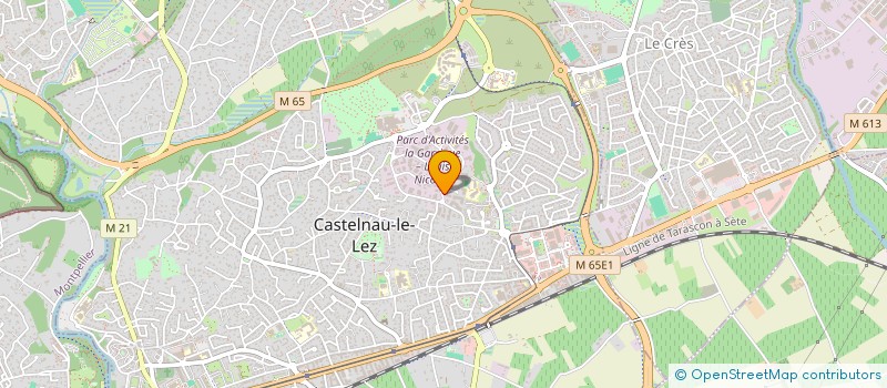 localisation de l'entreprise PEREZ CONSTRUCTION à CASTELNAU-LE-LEZ
