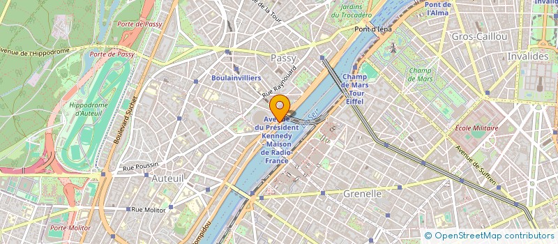 localisation de l'entreprise PEREZ FABRICE à PARIS