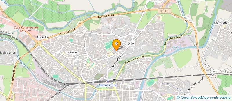 localisation de l'entreprise PEREZ FILS à CARCASSONNE
