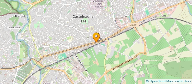 localisation de l'entreprise PEREZ & FILS PROMOTION  CASTELNAU-LE-LEZ