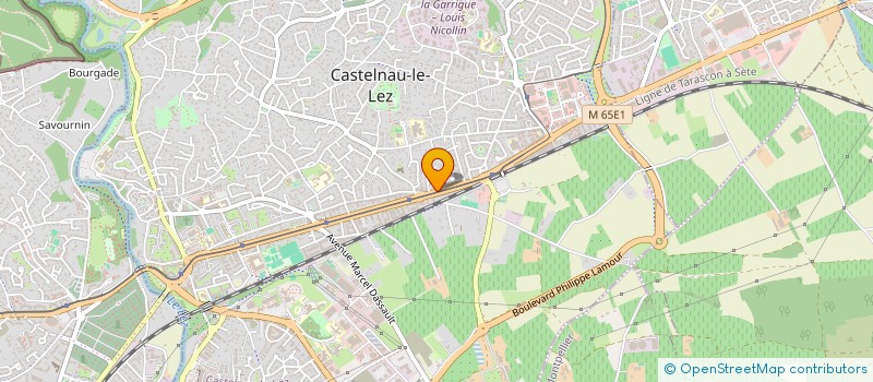 localisation de l'entreprise PEREZ INGENIERIE à CASTELNAU-LE-LEZ