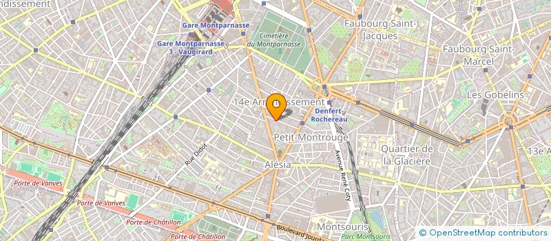 localisation de l'entreprise PEREZ LAPORTE 35  PARIS