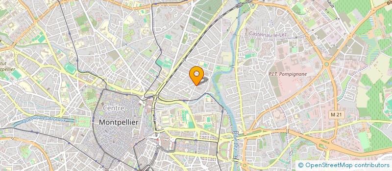 localisation de l'entreprise PEREZ SCI à MONTPELLIER