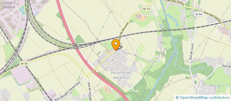 localisation de l'entreprise PERF'HEX à PERONNE-EN-MELANTOIS