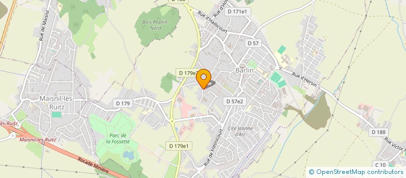 localisation de l'entreprise PERF'HOME DIAG à BARLIN