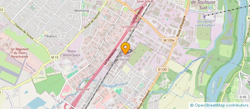 localisation de l'entreprise PERF NUT ASSISTANCE MIDI PYRENEES à TOULOUSE