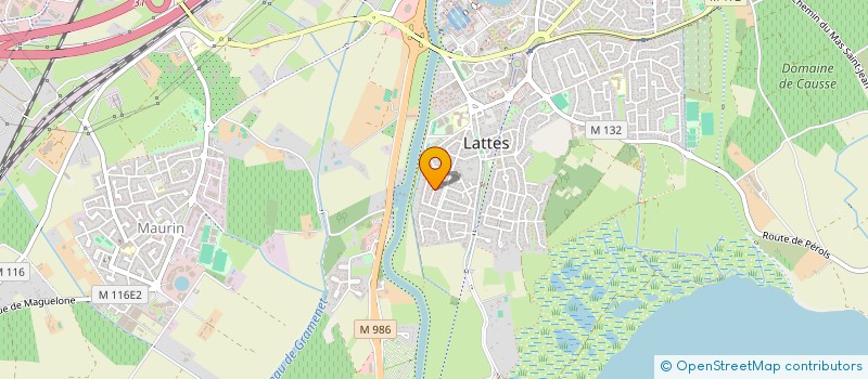 localisation de l'entreprise PERF-UP à LATTES