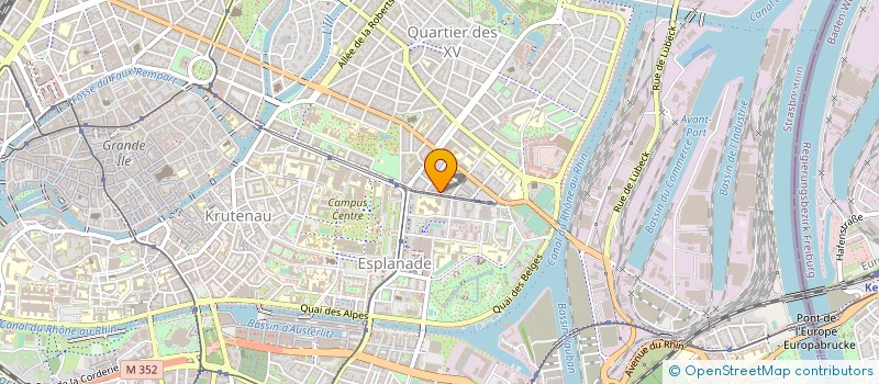 localisation de l'entreprise PERFAMED à STRASBOURG
