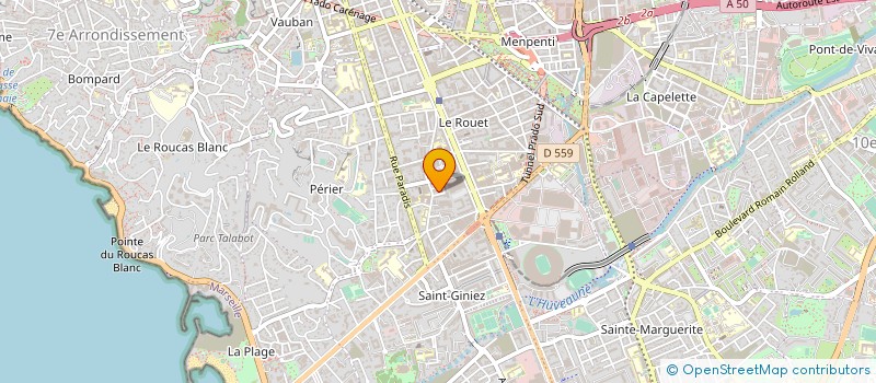 localisation de l'entreprise PERFCARE à MARSEILLE