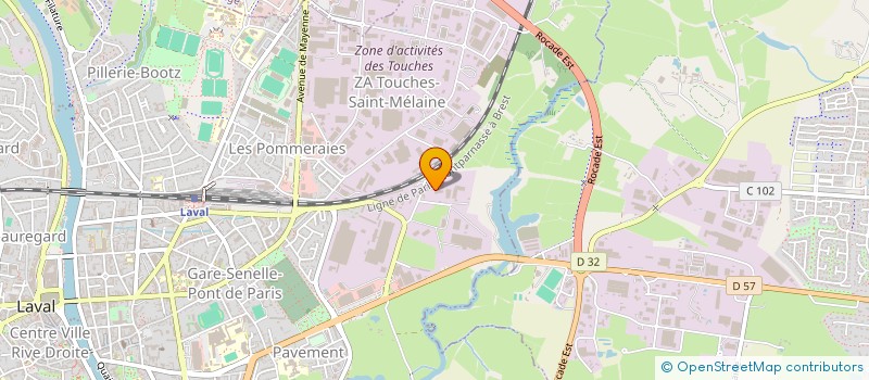 localisation de l'entreprise PERFECO à LAVAL