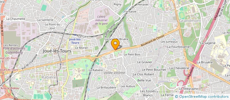 localisation de l'entreprise PERFECT  JOUE-LES-TOURS