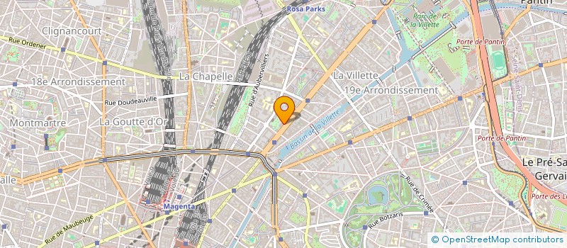 localisation de l'entreprise PERFECT ALLY SOLUTIONS  PARIS