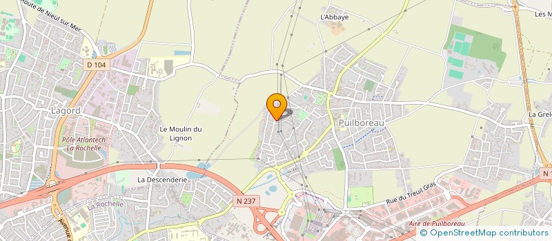 localisation de l'entreprise PERFECT ATLANTIC FACADES  PUILBOREAU