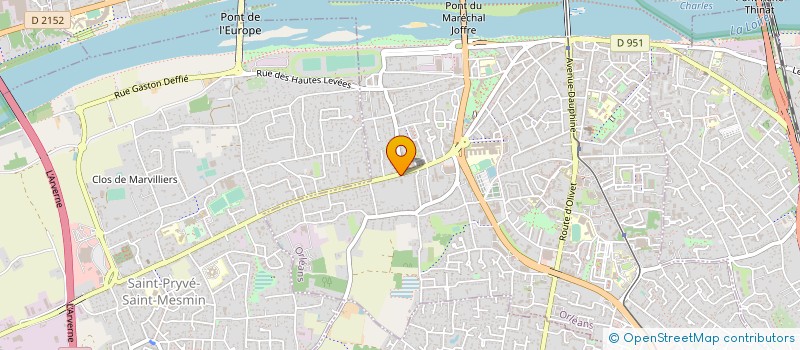 localisation de l'entreprise PERFECT AUTO à ORLEANS