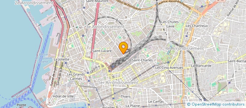 localisation de l'entreprise PERFECT BATIMENT  MARSEILLE
