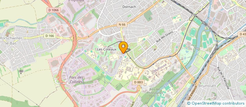 localisation de l'entreprise PERFECT CARRELAGE  MULHOUSE
