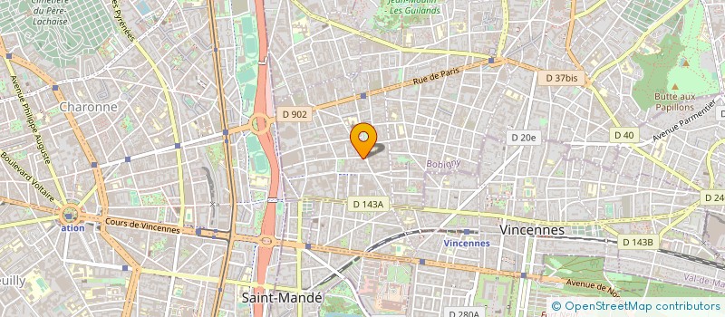 localisation de l'entreprise PERFECT CLEAN à MONTREUIL