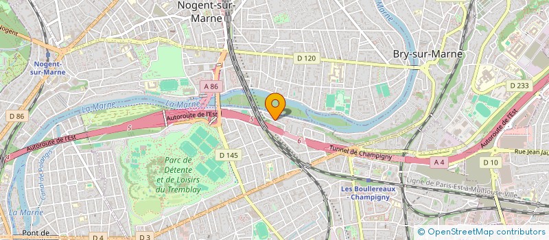 localisation de l'entreprise PERFECT CONCEPT BATIMENT  CHAMPIGNY-SUR-MARNE