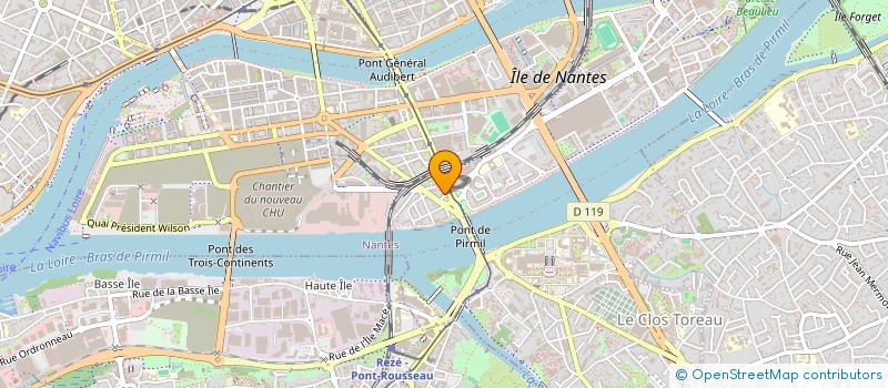 localisation de l'entreprise PERFECT COUTURE à NANTES