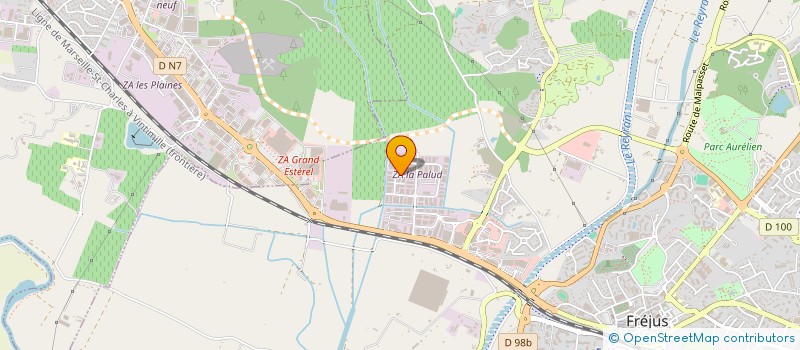 localisation de l'entreprise PERFECT DISTRIBUTION à FREJUS