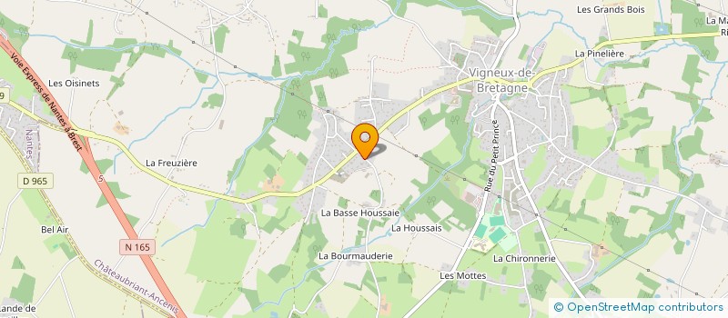 localisation de l'entreprise PERFECT ENDUITS  VIGNEUX-DE-BRETAGNE