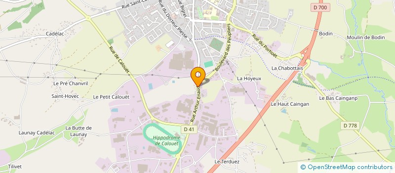 localisation de l'entreprise PERFECT HOME à LOUDEAC