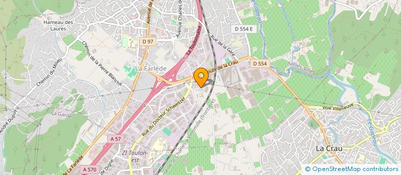 localisation de l'entreprise PERFECT LOGISTICS & TRANSPORT à LA FARLEDE