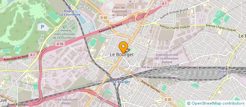 localisation de l'entreprise PERFECT PLUS BATIMENT à LE BOURGET