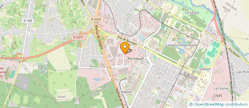 localisation de l'entreprise PERFECT RENOV à OLIVET