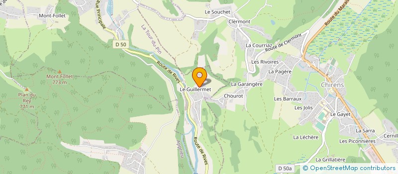 localisation de l'entreprise PERFECT RENOVATION  CHARAVINES